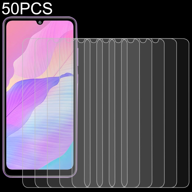 50 PCS 0.26mm 9H 2.5D Tempered Glass Film For Huawei Enjoy 20e