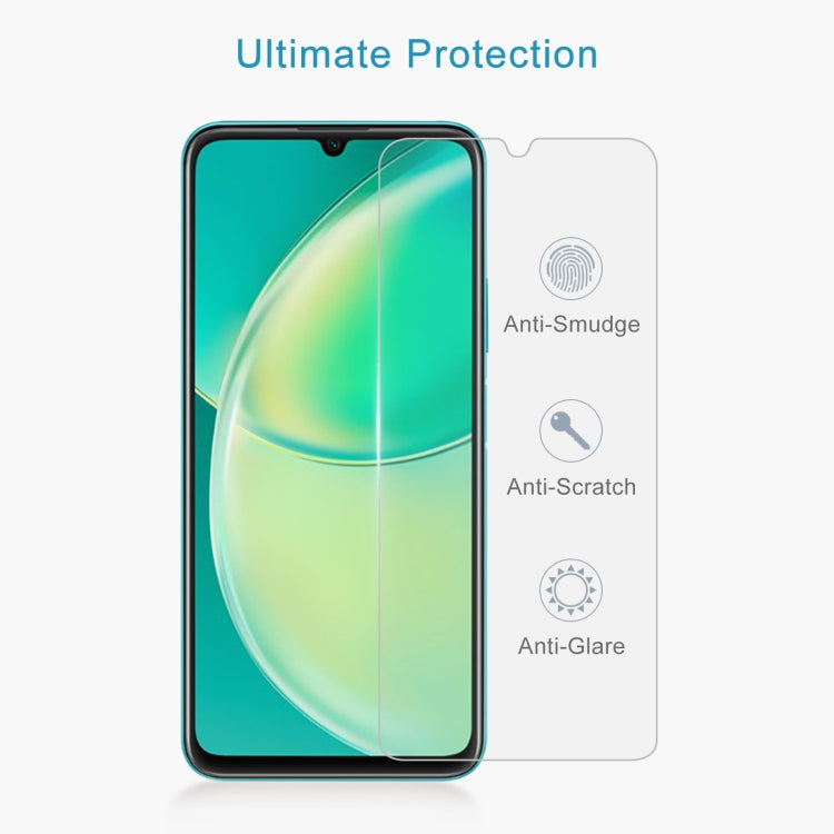 50 PCS 0.26mm 9H 2.5D Tempered Glass Film For Huawei nova Y60