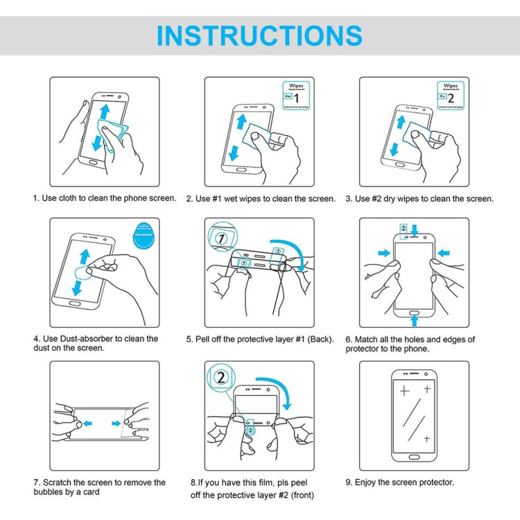 50 PCS 0.26mm 9H 2.5D Tempered Glass Film For OPPO Realme Q3t / Realme Q3s / Realme 9 Pro / Realme V25  / Realme 9 5G Speed