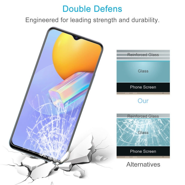 50 PCS 0.26mm 9H 2.5D Tempered Glass Film For vivo Y51a