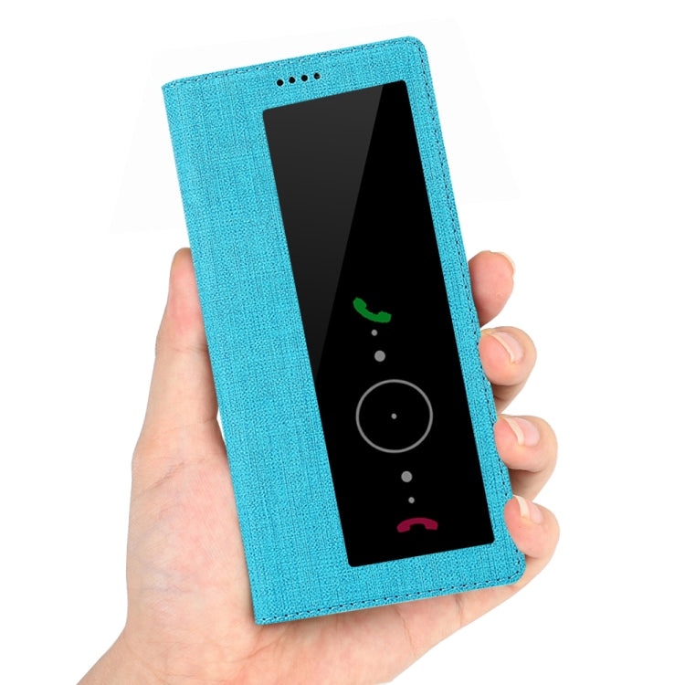 For Huawei Mate 30 Pro ViLi Smart View Window TPU + PU Horizontal Flip Protective Case with Holder & Sleep / Wake-up Function