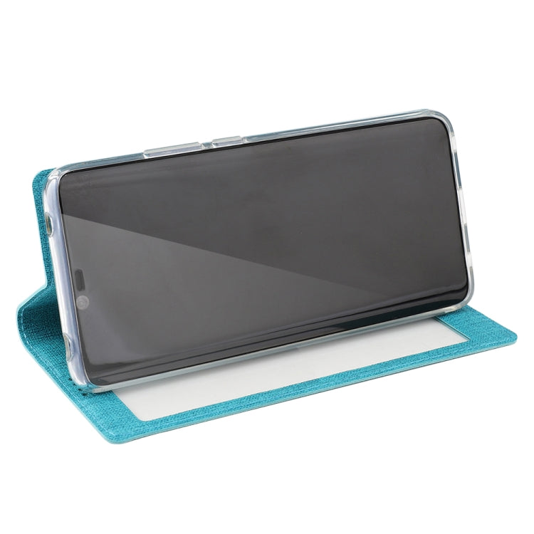 For Huawei Mate 30 Pro ViLi Smart View Window TPU + PU Horizontal Flip Protective Case with Holder & Sleep / Wake-up Function