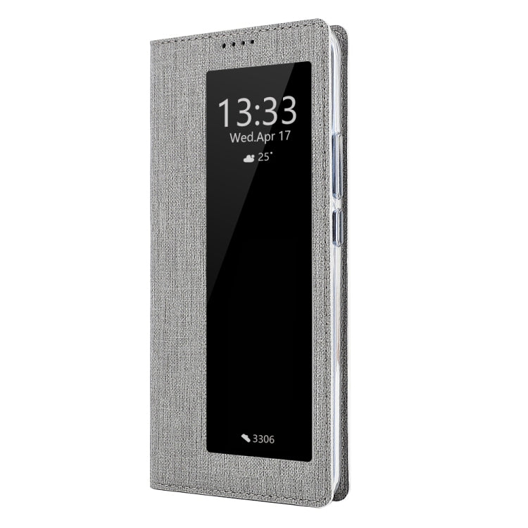 For Huawei Mate 30 Pro ViLi Smart View Window TPU + PU Horizontal Flip Protective Case with Holder & Sleep / Wake-up Function