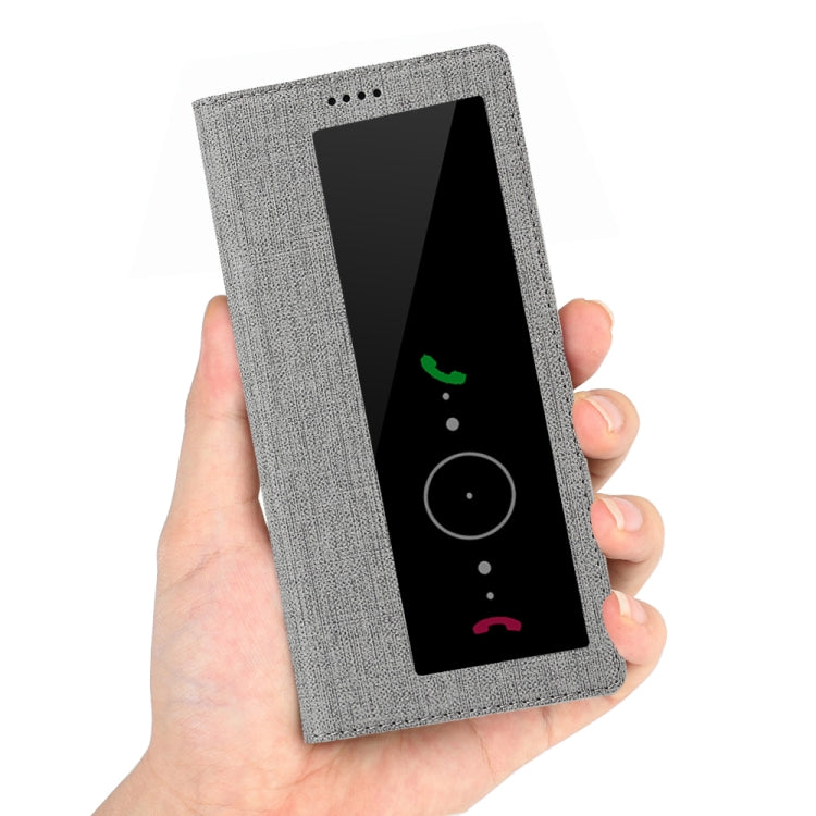 For Huawei Mate 30 Pro ViLi Smart View Window TPU + PU Horizontal Flip Protective Case with Holder & Sleep / Wake-up Function