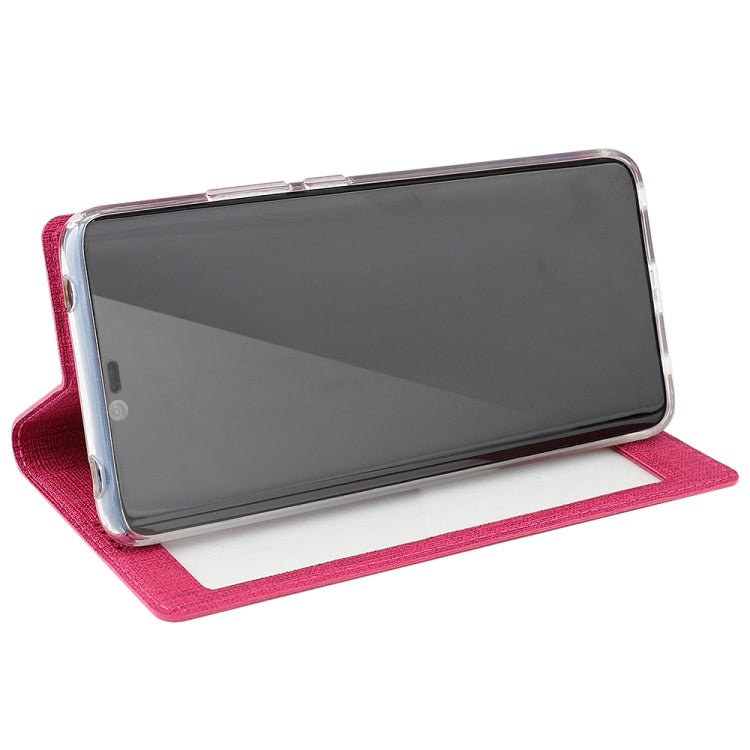 For Huawei Mate 30 Pro ViLi Smart View Window TPU + PU Horizontal Flip Protective Case with Holder & Sleep / Wake-up Function