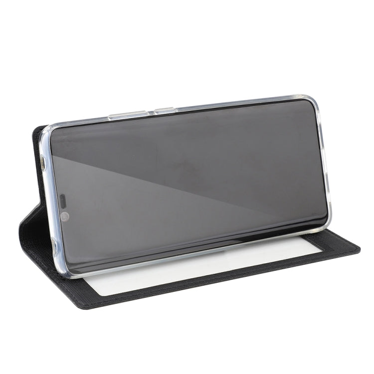 For Huawei Mate 30 Pro ViLi Smart View Window TPU + PU Horizontal Flip Protective Case with Holder & Sleep / Wake-up Function