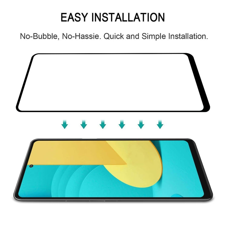Full Glue Cover Screen Protector Tempered Glass Film For LG Stylo 7 5G / Stylo 7