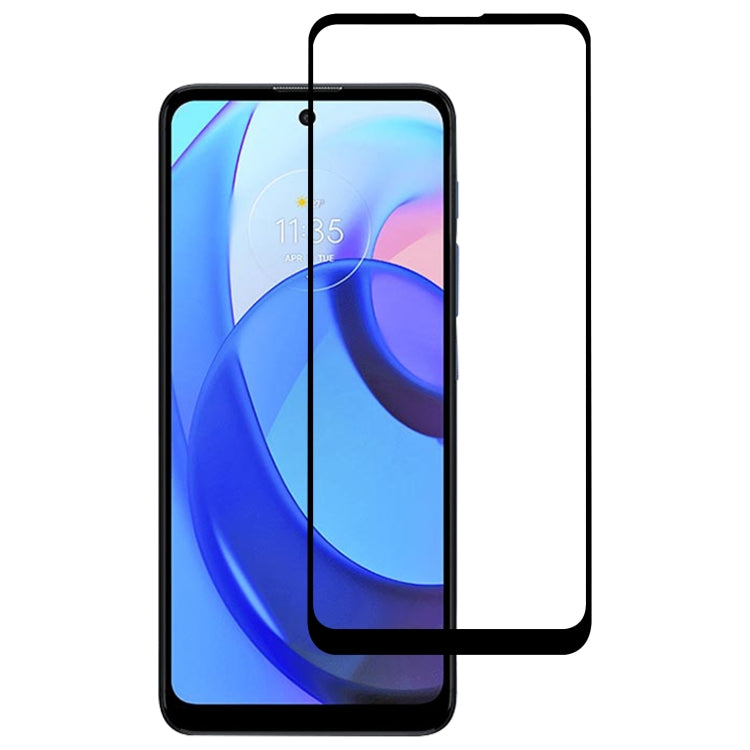 Full Glue Cover Screen Protector Tempered Glass Film For Motorola Moto E30
