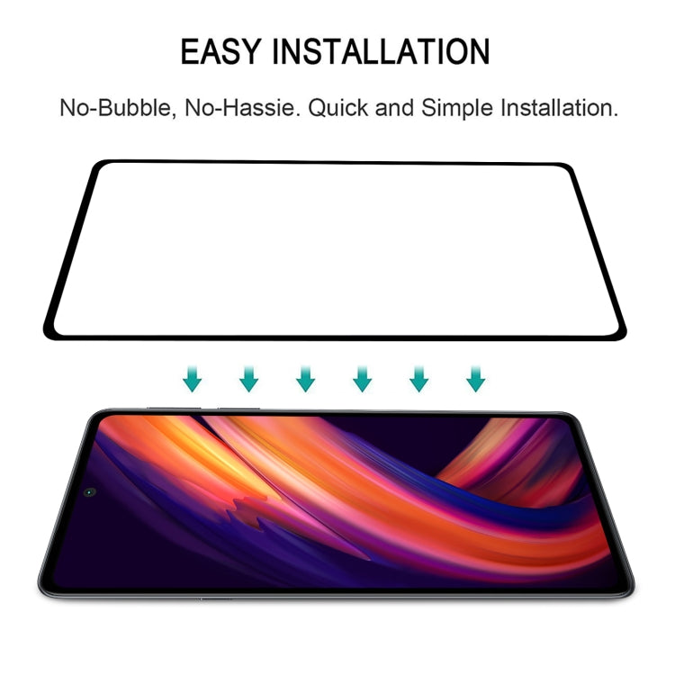 Full Glue Cover Screen Protector Tempered Glass Film For Motorola Edge S30