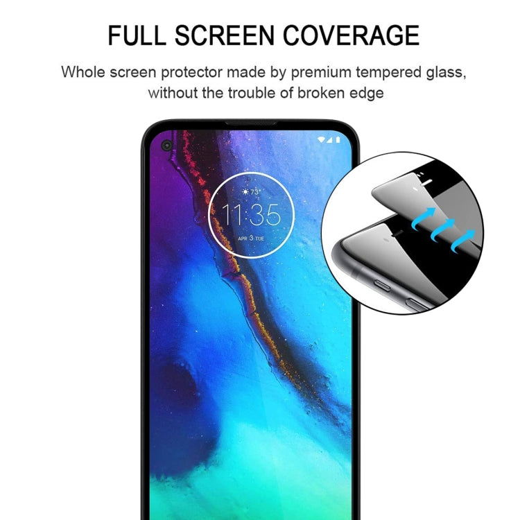 25 PCS Full Glue Cover Screen Protector Tempered Glass Film For Motorola Moto G Power 2022