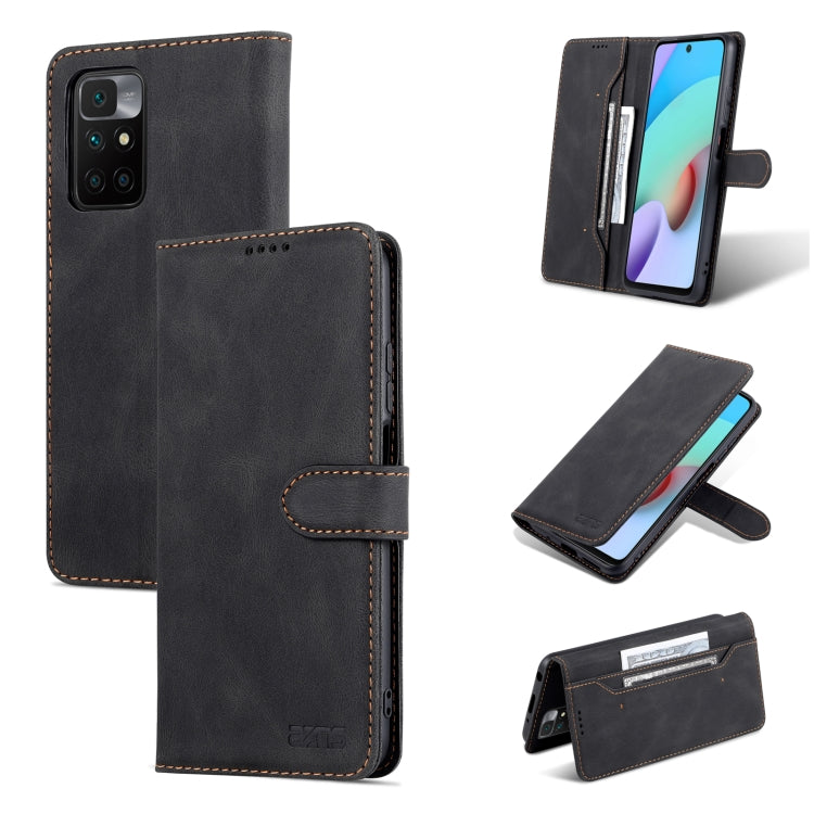 For Xiaomi Redmi 10 AZNS Dream II Skin Feel Horizontal Flip Leather Case