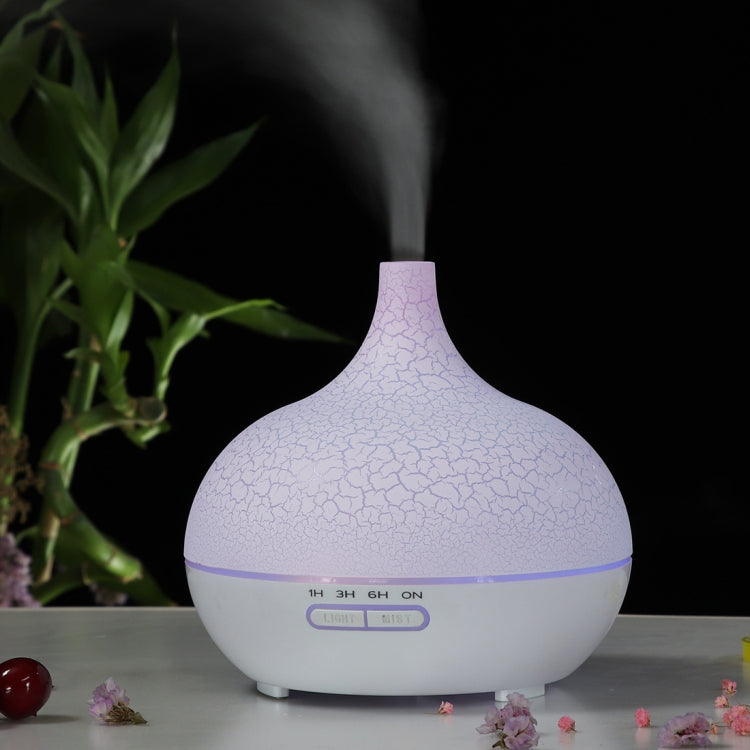 Creative Essential Oil Aromatherapy Machine Crack Ultrasonic Humidifier Mute Atomizer Automatic Alcohol Sprayer, Plug Specification:AU Plug