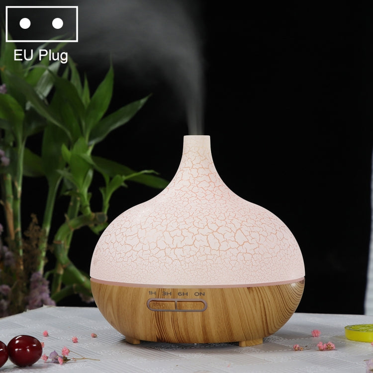 Creative Essential Oil Aromatherapy Machine Crack Ultrasonic Humidifier Mute Atomizer Automatic Alcohol Sprayer, Plug Specification:EU Plug