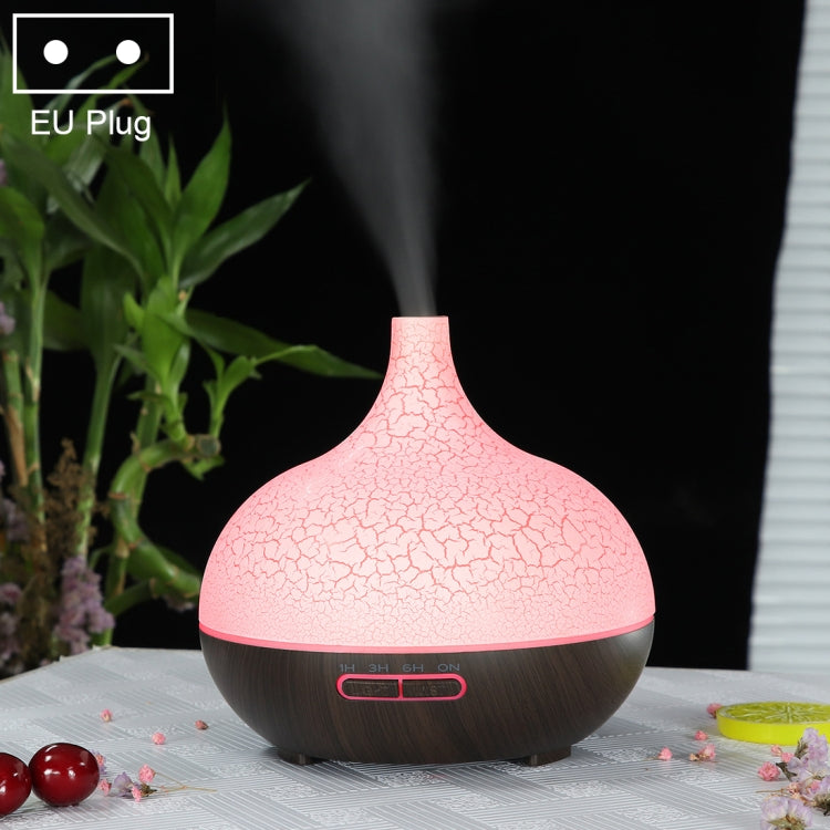 Creative Essential Oil Aromatherapy Machine Crack Ultrasonic Humidifier Mute Atomizer Automatic Alcohol Sprayer, Plug Specification:EU Plug