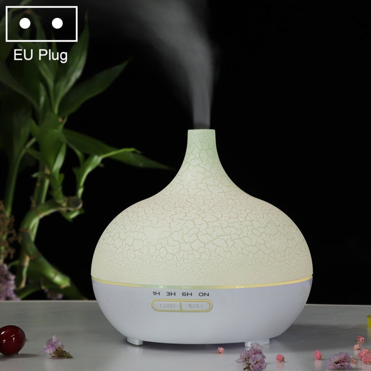 Creative Essential Oil Aromatherapy Machine Crack Ultrasonic Humidifier Mute Atomizer Automatic Alcohol Sprayer, Plug Specification:EU Plug