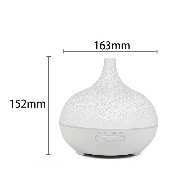 Creative Essential Oil Aromatherapy Machine Crack Ultrasonic Humidifier Mute Atomizer Automatic Alcohol Sprayer, Plug Specification:EU Plug