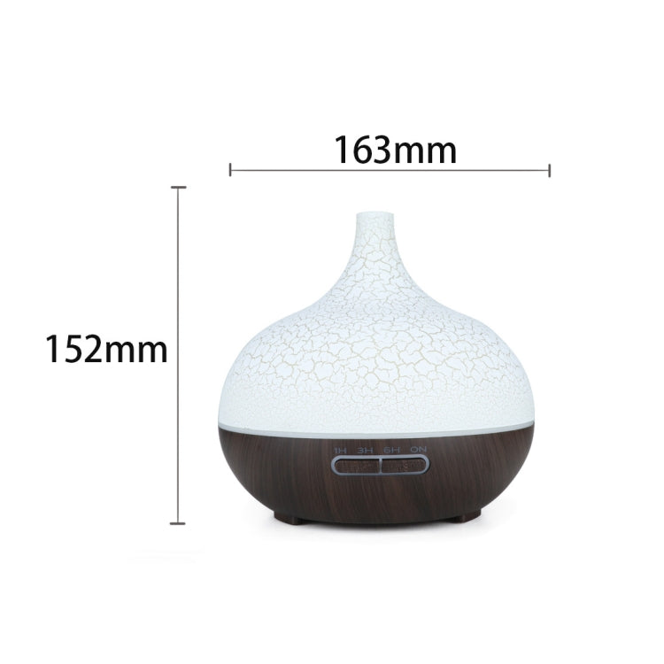 Creative Essential Oil Aromatherapy Machine Crack Ultrasonic Humidifier Mute Atomizer Automatic Alcohol Sprayer, Plug Specification:UK Plug