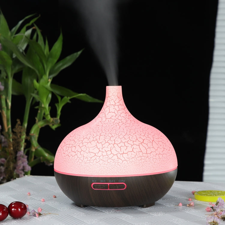 Creative Essential Oil Aromatherapy Machine Crack Ultrasonic Humidifier Mute Atomizer Automatic Alcohol Sprayer, Plug Specification:UK Plug