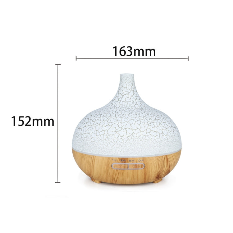 Creative Essential Oil Aromatherapy Machine Crack Ultrasonic Humidifier Mute Atomizer Automatic Alcohol Sprayer, Plug Specification:US Plug
