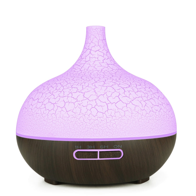 Creative Essential Oil Aromatherapy Machine Crack Ultrasonic Humidifier Mute Atomizer Automatic Alcohol Sprayer, Plug Specification:US Plug