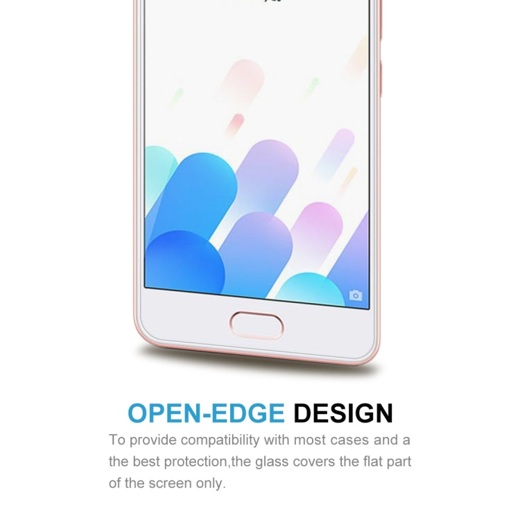 0.26mm 9H 2.5D Tempered Glass Film For Meizu M5c