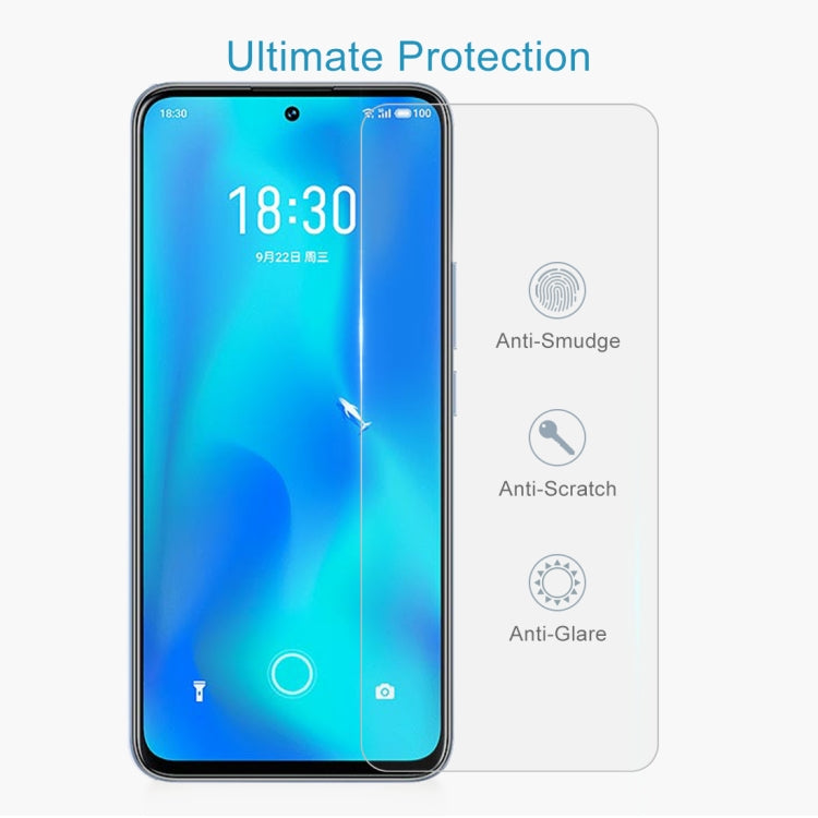 0.26mm 9H 2.5D Tempered Glass Film For Meizu 18x