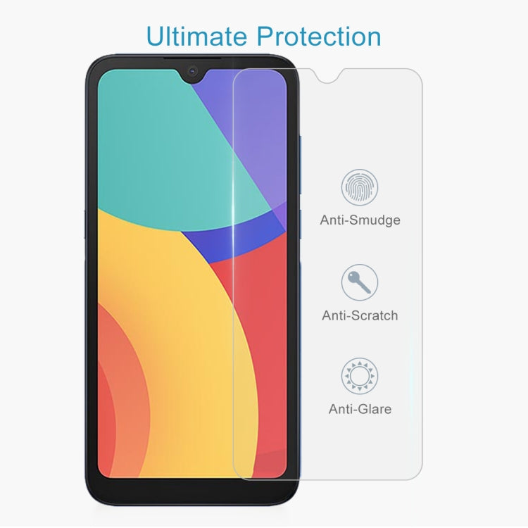 0.26mm 9H 2.5D Tempered Glass Film For Alcatel 1L Pro 2021