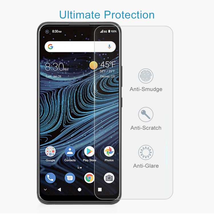 0.26mm 9H 2.5D Tempered Glass Film For ZTE Blade X1 5G
