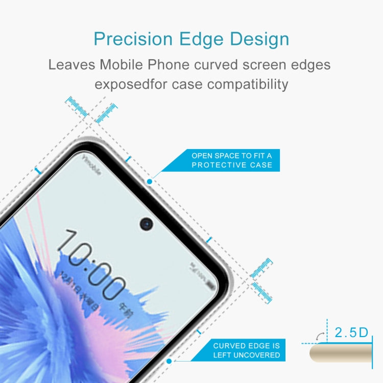 0.26mm 9H 2.5D Tempered Glass Film For ZTE Libero 5G
