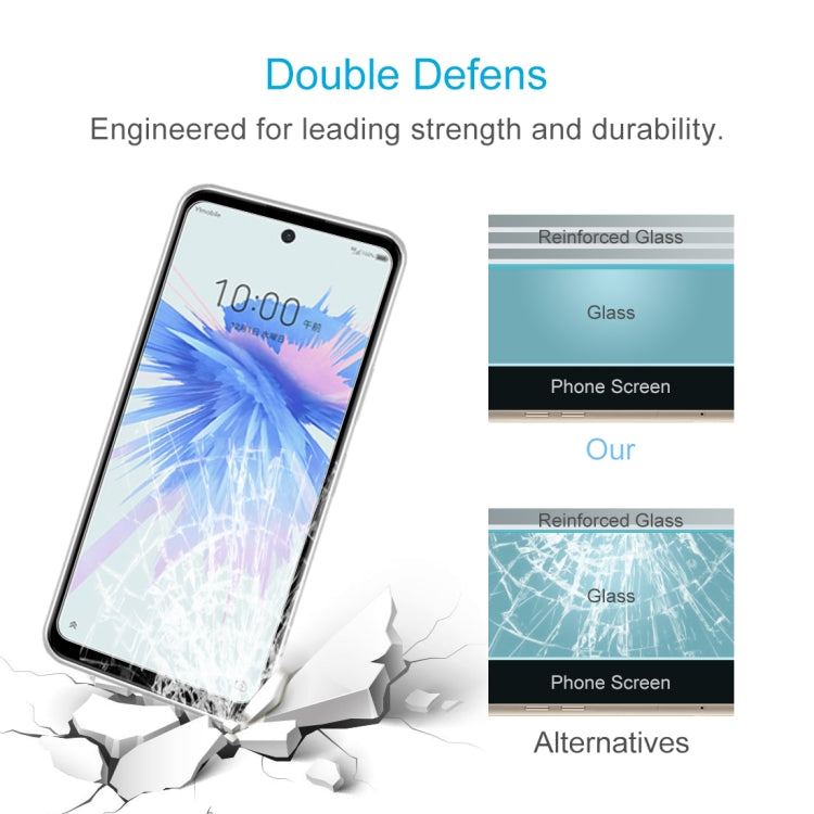 0.26mm 9H 2.5D Tempered Glass Film For ZTE Libero 5G