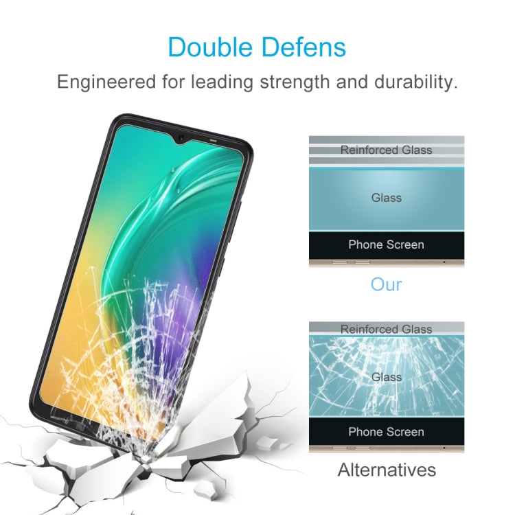0.26mm 9H 2.5D Tempered Glass Film For Tecno Pop 4 Pro