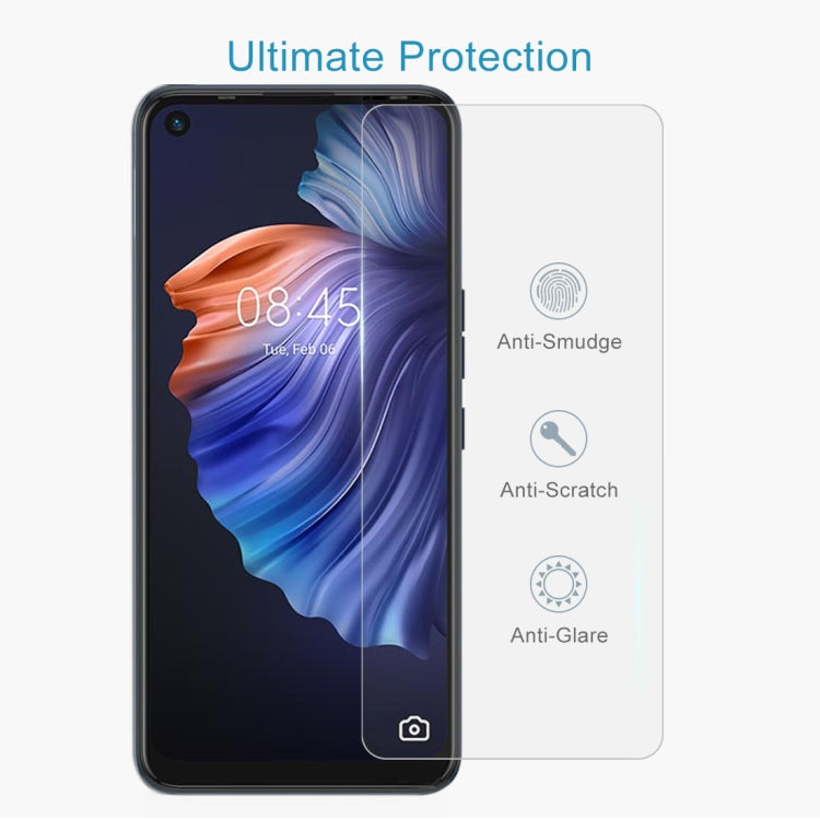 0.26mm 9H 2.5D Tempered Glass Film For Tecno Camon 17