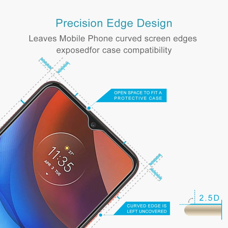10 PCS 0.26mm 9H 2.5D Tempered Glass Film For Motorola Moto E7i Power