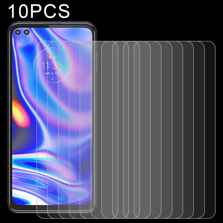 10 PCS 0.26mm 9H 2.5D Tempered Glass Film For Motorola One 5G UW