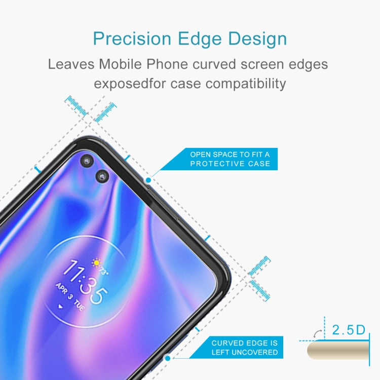 10 PCS 0.26mm 9H 2.5D Tempered Glass Film For Motorola One 5G UW