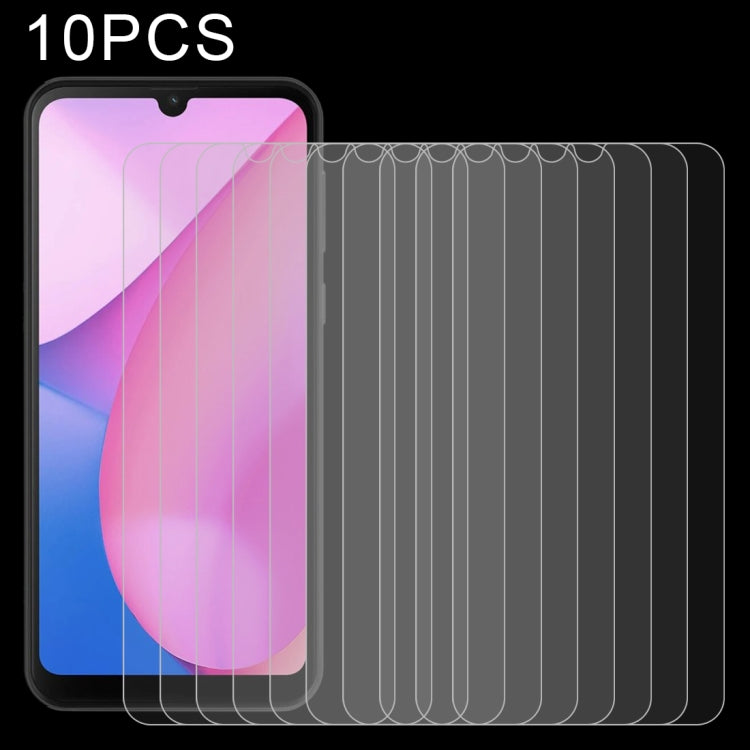 10 PCS 0.26mm 9H 2.5D Tempered Glass Film For Blackview Oscal C20