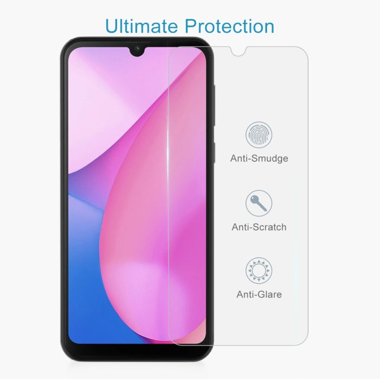 10 PCS 0.26mm 9H 2.5D Tempered Glass Film For Blackview Oscal C20