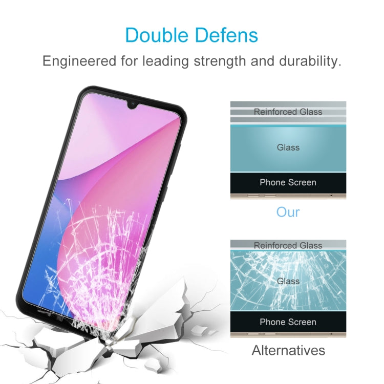 10 PCS 0.26mm 9H 2.5D Tempered Glass Film For Blackview Oscal C20