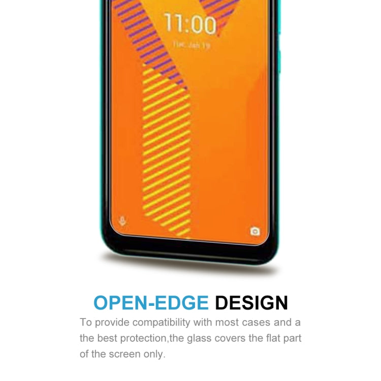 10 PCS 0.26mm 9H 2.5D Tempered Glass Film For Wiko Y62