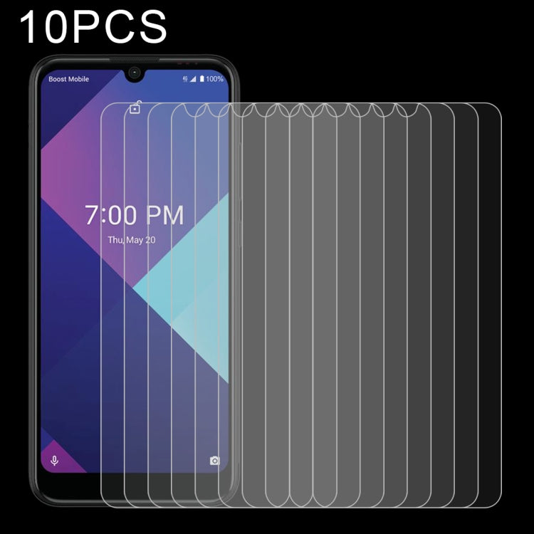 10 PCS 0.26mm 9H 2.5D Tempered Glass Film For Wiko Ride 3