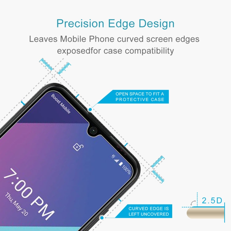 10 PCS 0.26mm 9H 2.5D Tempered Glass Film For Wiko Ride 3