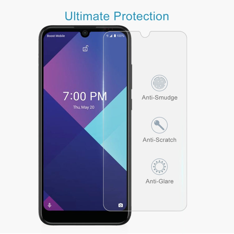 10 PCS 0.26mm 9H 2.5D Tempered Glass Film For Wiko Ride 3