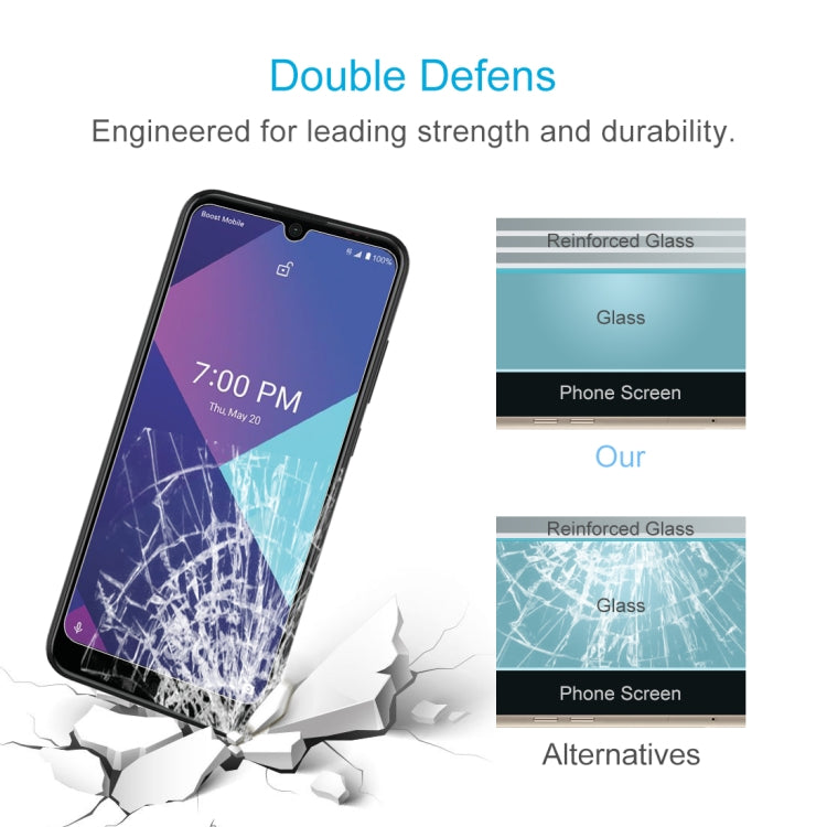 10 PCS 0.26mm 9H 2.5D Tempered Glass Film For Wiko Ride 3