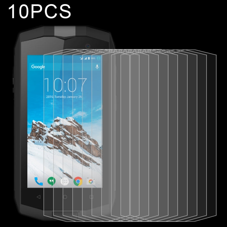 10 PCS 0.26mm 9H 2.5D Tempered Glass Film For Crosscall Trekker M1
