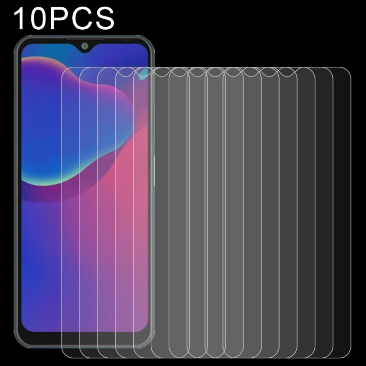 10 PCS 0.26mm 9H 2.5D Tempered Glass Film For ZTE Blade V2020 Smart