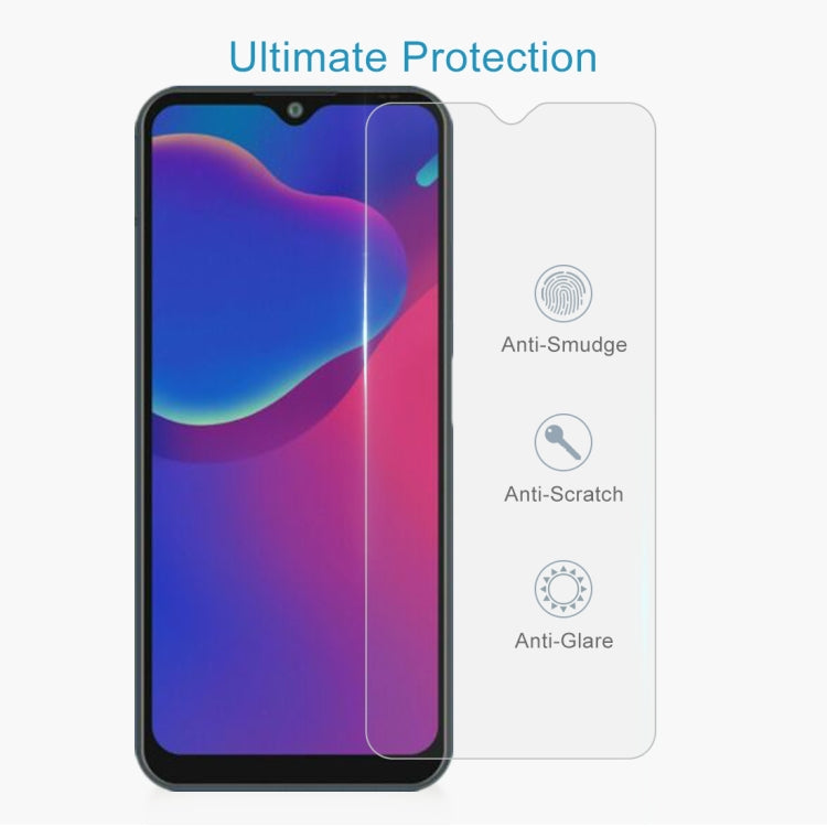 10 PCS 0.26mm 9H 2.5D Tempered Glass Film For ZTE Blade V2020 Smart