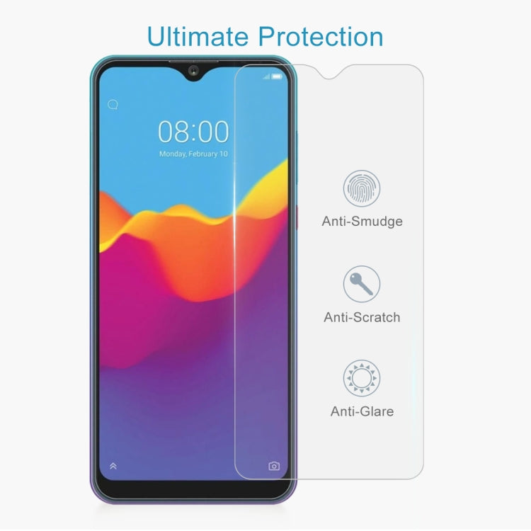 10 PCS 0.26mm 9H 2.5D Tempered Glass Film For ZTE Blade V 2020 Vita