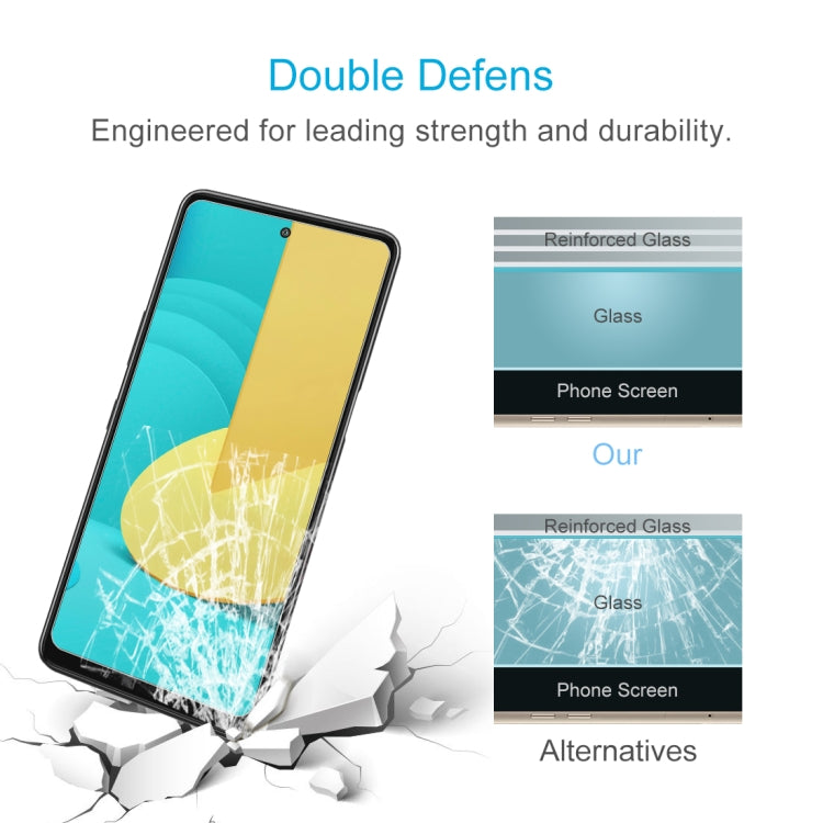 10 PCS 0.26mm 9H 2.5D Tempered Glass Film For LG Stylo 7 5G / Stylo 7