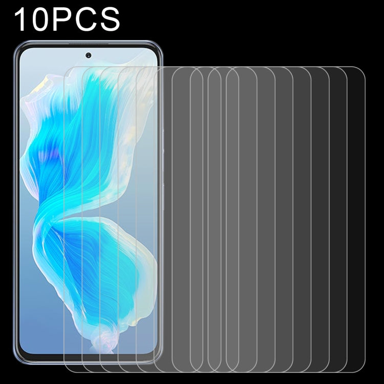10 PCS 0.26mm 9H 2.5D Tempered Glass Film For Tecno Camon 18 Premier