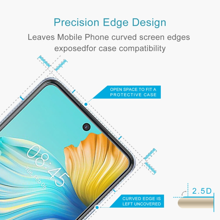10 PCS 0.26mm 9H 2.5D Tempered Glass Film For Tecno Camon 17 Pro